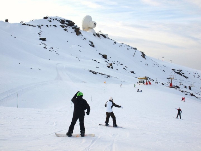 snowboard en sierra nevada